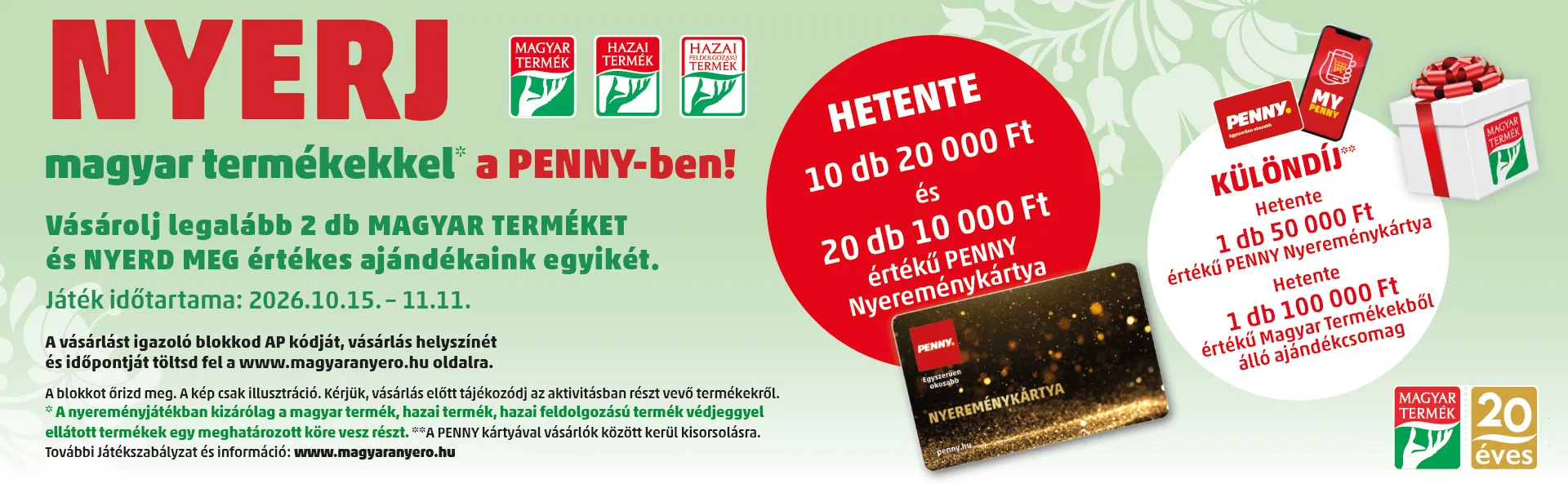 NYERJ Magyar Termékekkel a PENNY-ben!
